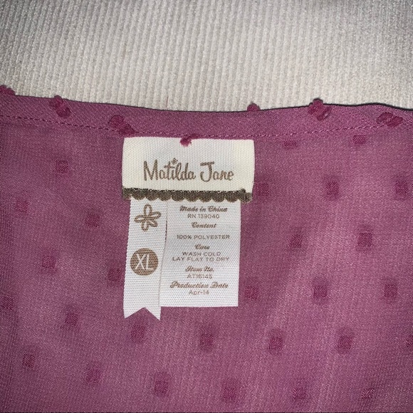 Matilda Jane Ari Top Tunic Womens Extra Large XL - Picture 3 of 4